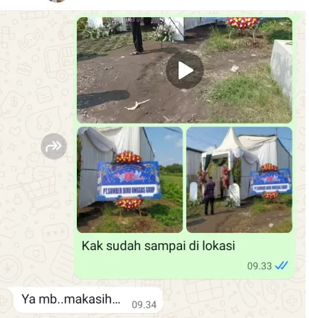 Pengiriman Karangan Bunga Petamburan
