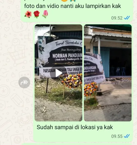 Pengiriman Karangan Bunga Petamburan
