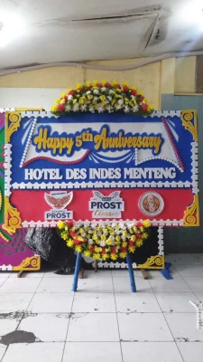 Papan Bunga di Petamburan