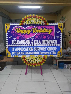 Papan Bunga di Petamburan